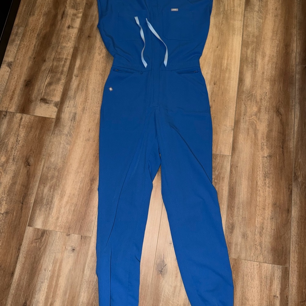 Figs Vibrant Blue Women's Jumpsuit